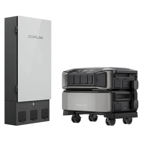 Зарядна станція EcoFlow DELTA Pro ULTRA + battery DELTA Pro ULTRA 6.9kW, 6.14kWh (EFDeltaProUltra-EU / EFDeltaProUltra-BP-US)