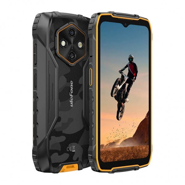 Мобільний телефон Ulefone Rugking 4 Pro 8/256Gb Black-Orange (6975326660921)