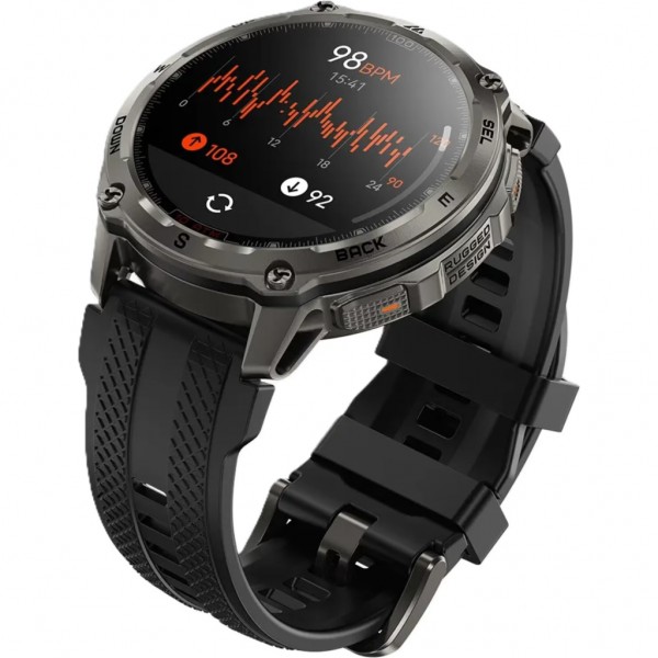 Смарт-годинник KOSPET TANK T4 BLACK (6978602500041)