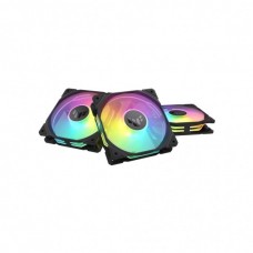 Кулер до корпусу ASUS TUF Gaming TR120 ARGB Reverse Triple Pack Black (90DA00D0-B09020)
