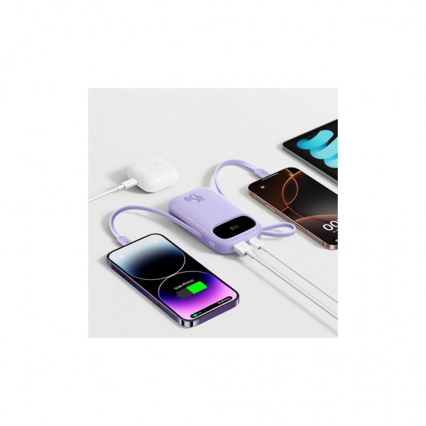 Батарея універсальна Baseus EnerFill FC31 Qpow 3 20000mAh 45W PD/3.0 QC/4.0 Purple (E0028D02)
