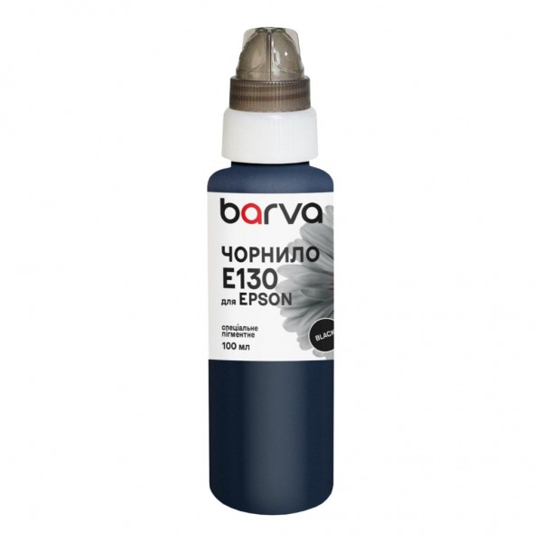 Чорнило Barva Epson T0731/T0921/T1291/T1301 100 мл, special, pigmented black (E130-527e)