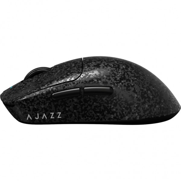 Мишка Ajazz AJ199 MAX Carbon fiber Wireless/Bluetooth/USB Black (AJ199-MAX-B)
