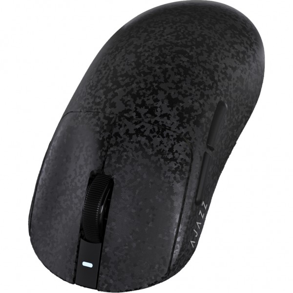 Мишка Ajazz AJ199 MAX Carbon fiber Wireless/Bluetooth/USB Black (AJ199-MAX-B)