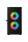 Корпус для ПК Logic concept PORTOS MESH+GLASS ARGB fans 3x120mm BLACK (AM-PORTOS-10-0000000-0002)