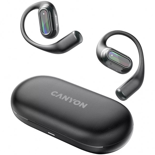 Навушники Canyon OnFlow 12 OWS ENC Black (CNS-TWS12BK)
