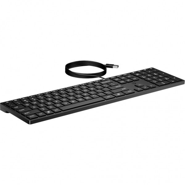 Клавіатура HP 320K USB UA Black (9SR37UT)