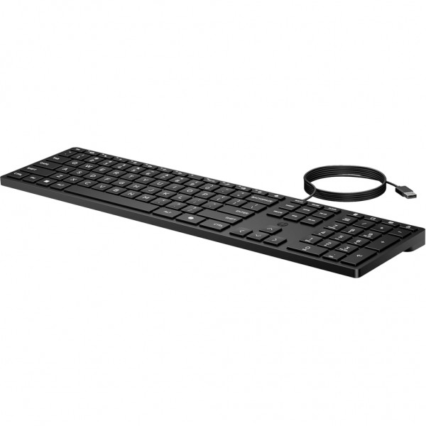 Клавіатура HP 320K USB UA Black (9SR37UT)