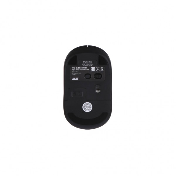 Мишка 2E MF218 Silent Wireless/Bluetooth Black (2E-MF218WBK)