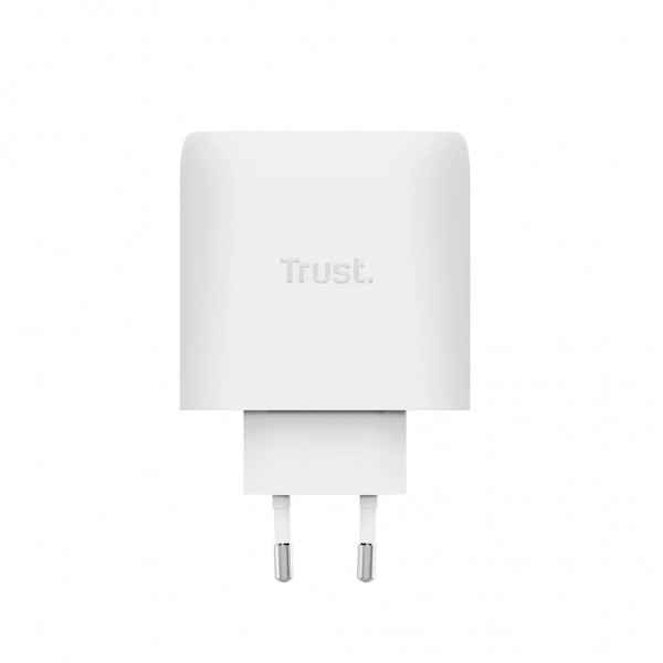 Зарядний пристрій Trust USB-C 65W GaN PD/PPS white (25524_TRUST)