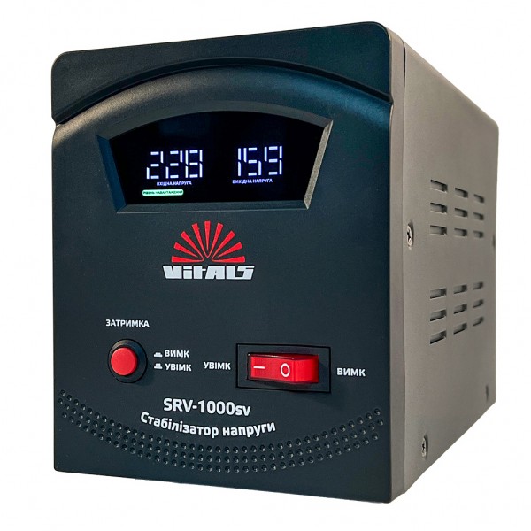Стабілізатор напруги Vitals SRV-1000sv (246600)