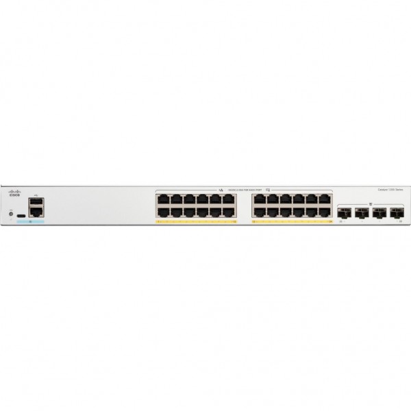 Комутатор мережевий Cisco C1200-24T-4X