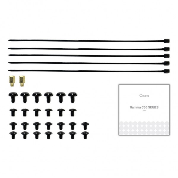 Корпус для ПК OCYPUS GAMMA C50 BK ARGB (GAMMA-C50-BKG400XX-GL)