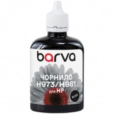 Чорнило Barva HP 970/973/981 100ml, black , pigment (H973-987)