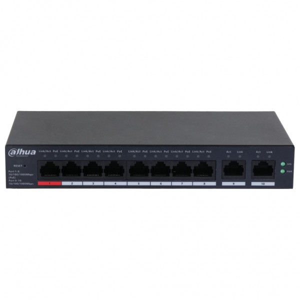 Комутатор мережевий Dahua DH-CS4010-8GT-110