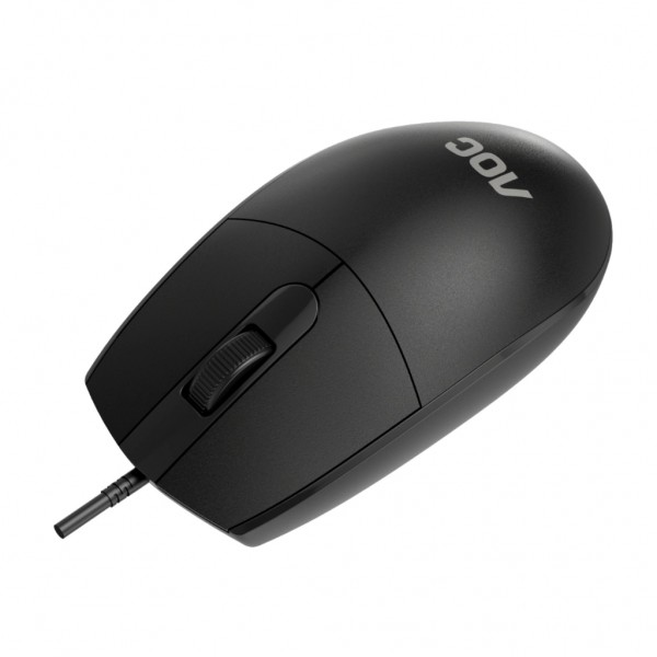 Мишка AOC MS100B USB Black (MS100B/LA)
