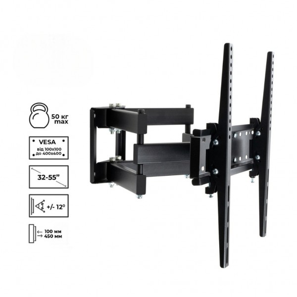Кронштейн Charmount TV04T-R6 Black