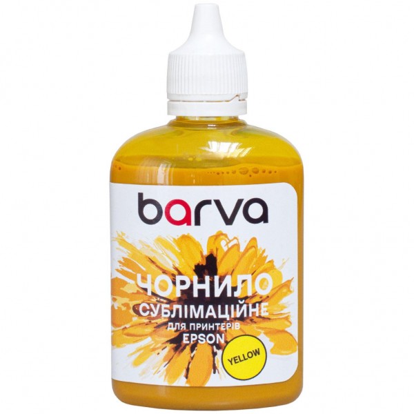 Чорнило Barva Epson sublimation 100 мл, Yellow (SUB-915)