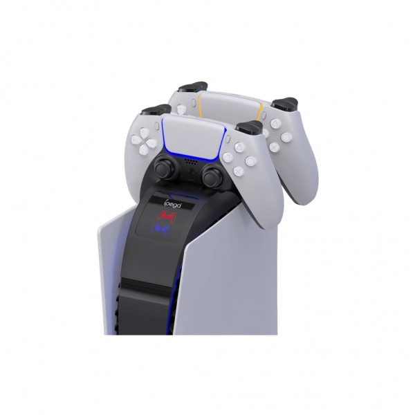 Зарядний пристрій iPega PG-P5016 Для геймпадів DualSense PS5 Sony PlayStation 5 Black (PG-P5016)
