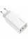 Зарядний пристрій ColorWay C101B GaN Mini 100W PD PPS 2xUSB-C + USB-A white (CW-CHS061PD-WT)
