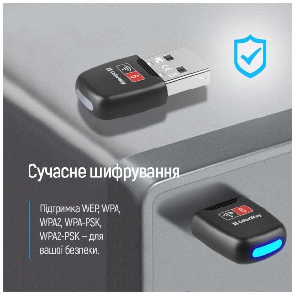 Мережева карта Wi-Fi ColorWay CW-AD-W1