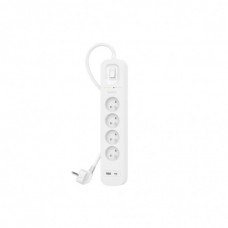 Мережевий фільтр живлення Belkin 4хТипE, 16А, USB-A/USB-C 18Вт, 2м (SRB001CA2M)