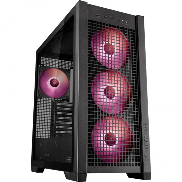 Корпус для ПК ASUS TUF Gaming GT302 ARGB Black (90DC00I0-B19000)