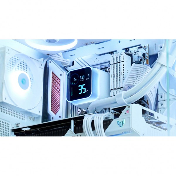 Система рідинного охолодження Deepcool LQ360 Ultra ARGB WH (R-LQ360-WHASMC-G-1)