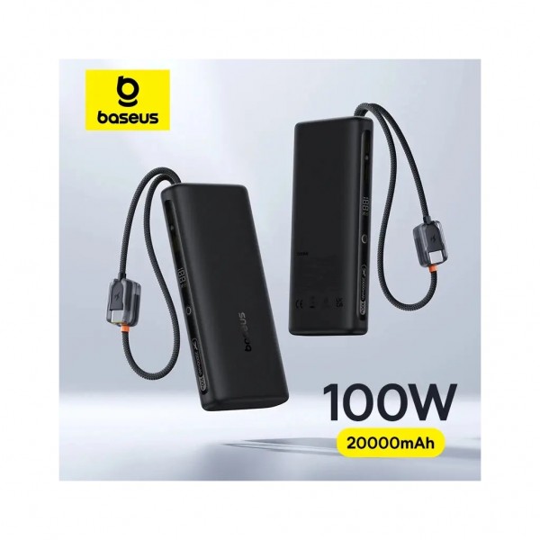 Батарея універсальна Baseus 25000mAh EnerFill FC41 145W, PD/3.1, QC/4.0, Black (E0028H01)