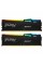 Модуль пам'яті для комп'ютера DDR5 16GB (2x8GB) 6000 MHz Beast RGB EXPO Kingston Fury (ex.HyperX) (KF560C30BBEAK2-16)
