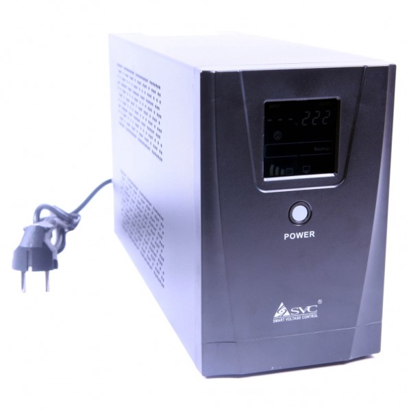 Пристрій безперебійного живлення SVC VP-1250-LCD 1250VA (VP-1250-LCD)