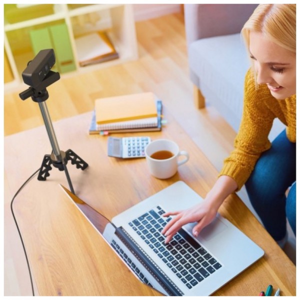 Веб-камера J5create JVCU100-N HD 360 Czarny USB-A (JVCU100-N)