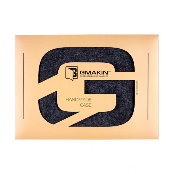 Чохол до ноутбука Gmakin 13.3" GM17 Grey/Brown, для MacBook Air/Pro 13.3 (GM17)