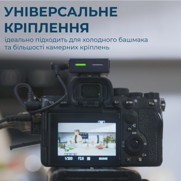 Мікрофон Boya LINK 3-02 Type-C/TRS Black (LINK 3-02)