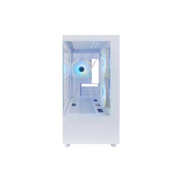 Корпус для ПК 1stPlayer Mi5-WH-2FC7R-W-1FC7-W
