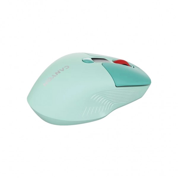 Мишка Canyon MW-26 LCD Silent Wireless/Bluetooth Green (CNS-CMSW26GR)