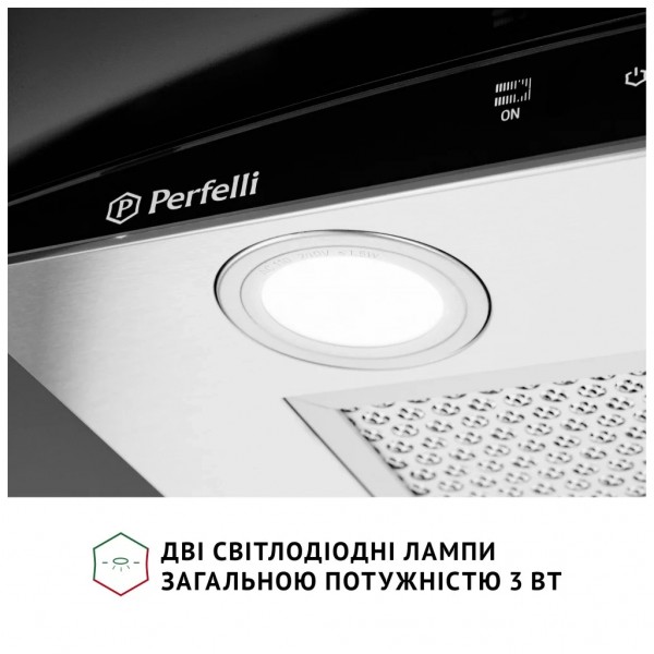 Витяжка кухонна Perfelli GRASSI 6PWX INOX