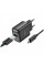 Зарядний пристрій HOCO C140A Smart USB QC3.0 + USB to cable Micro Black (6942007627801)