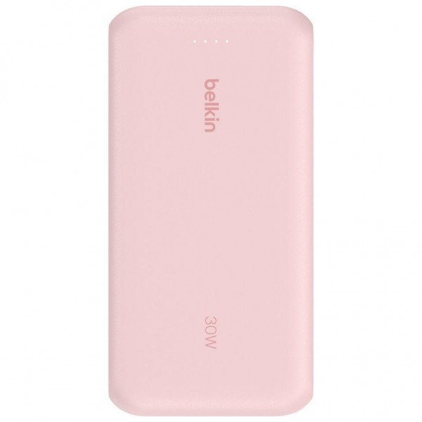 Батарея універсальна Belkin 20000mAh, 30W USB-C Pink (BPB024HQPK)