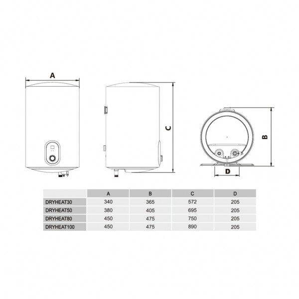 Бойлер Gorenje DryHeat 50 (747937)