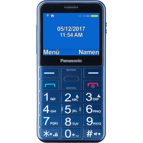 Мобільний телефон Panasonic KX-TU155 Blue (KX-TU155EXCN)
