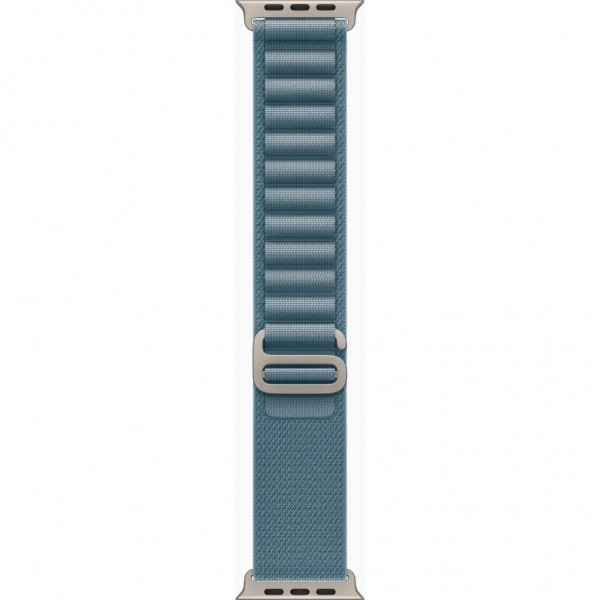 Смарт-годинник Apple Watch Ultra 3 GPS + Cellular 49mm Natural Titanium Case with Light Blue Alpine Loop - Medium (MEWM4QP/A)