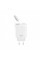 Зарядний пристрій XO 1xUSB-C + 1xUSB QC30W GaN + cable USB-C to USB-C white (XO-CE31)