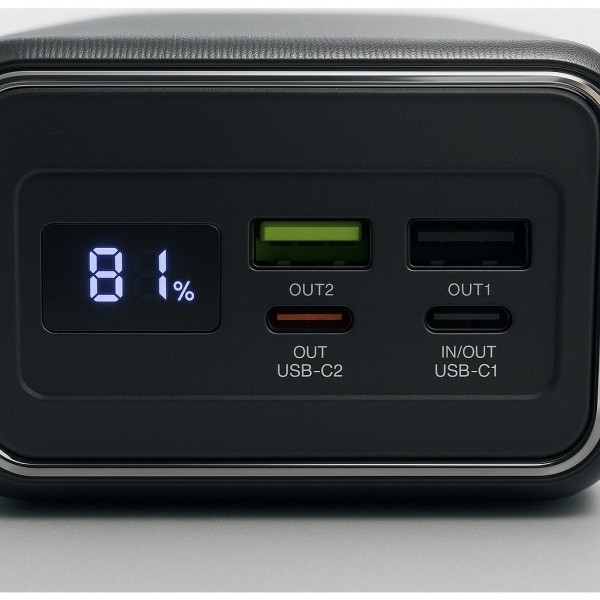 Батарея універсальна GEAR 50000mAh, PD/22.5W, black (SP05)
