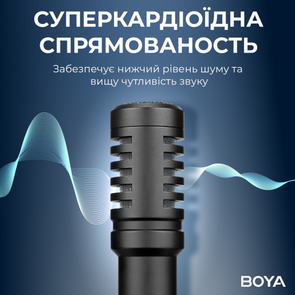 Мікрофон Boya BY-MM1+ Black (BY-MM1+)