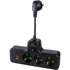 Мережевий фільтр живлення XoKo XK-SPW-3-2-1-BK