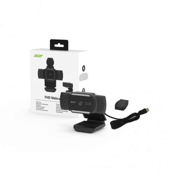 Веб-камера Acer FHD Webcam Black (HP.EXPBG.019)