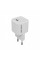 Зарядний пристрій Canyon CU20C GaN 20W 1xPD EU White (CNS-CUW20C)