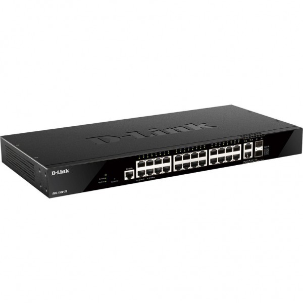 Комутатор мережевий D-Link DGS-1520-28