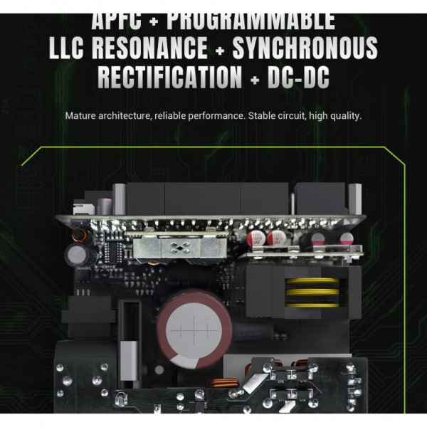 Блок живлення Gamemax 650W (GS 650G WH V25)